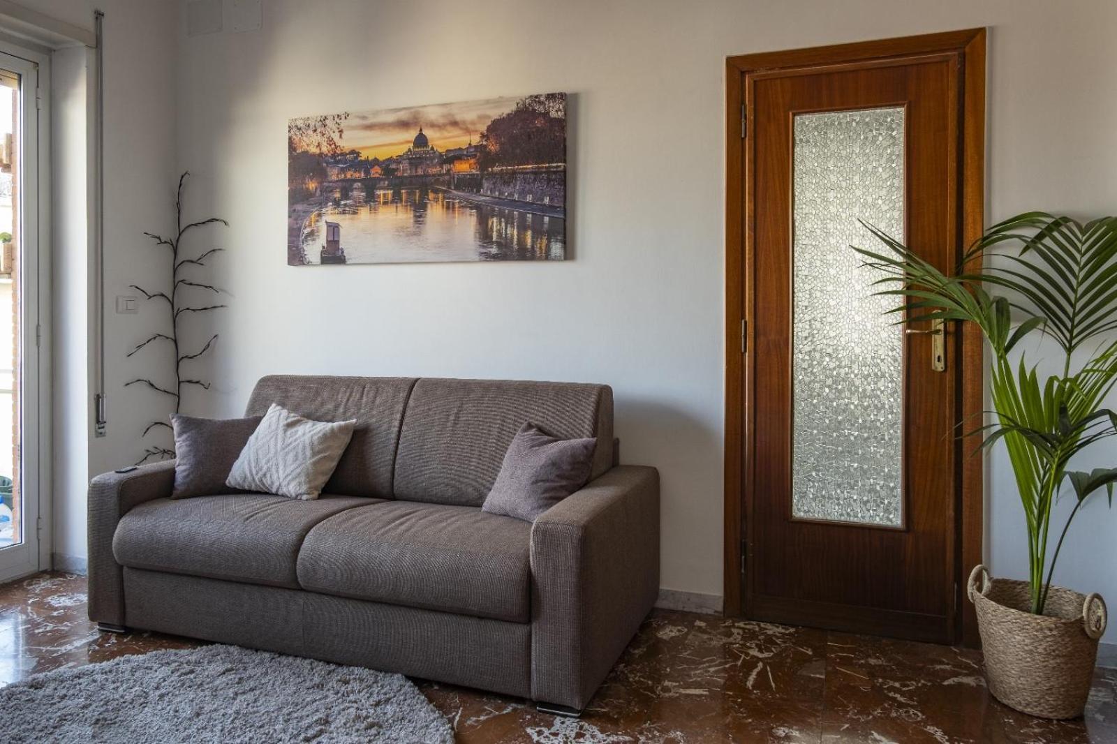 The Flat- Private Parking & Direct Bus To Vatican Lejlighed